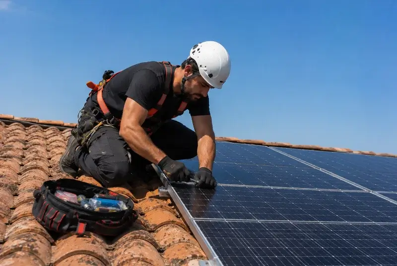 Maintenance et monitoring de panneaux solaires à Andernos-les-Bains